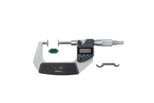 Last Chance Mitutoyo 369-351-30 Micrometer Disc Non-Rot 1-2" .00005"/0.001 mm