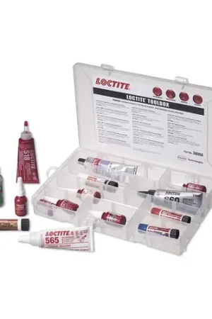 Loctite 618144 Toolbox Of 15 Mro Products Super Sale