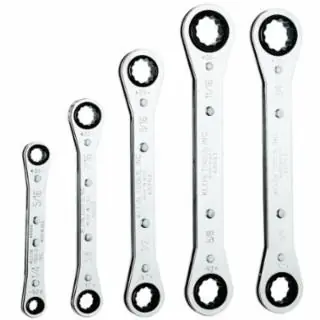 Luxury Klein Tools 68221 Ratcheting Box Wrench Set, 5-Piece