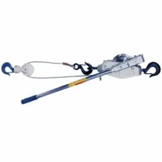 Lug-All 4000-20 2 Ton Cable Winch-Hoistw/Latch Hook-Medium One Day Deal