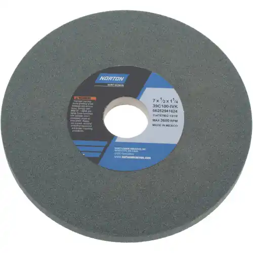 Norton 66252941624 7 x 1/2 x 1-1/4 Type 01 Straight Wheel 39C100-Ivk Price Drop