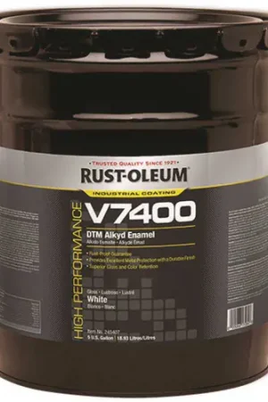 Rust-Oleum 245407 V7400 Systemhigh Gloss White (1 CN) Affordable
