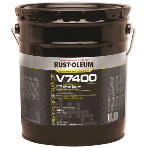 Rust-Oleum 245407 V7400 Systemhigh Gloss White (1 CN) Affordable