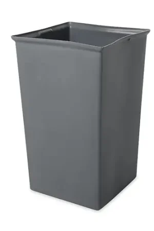 Rubbermaid Commercial FG356700GRAY Rigid Liner Sq 35.5G/135L Gray Grab Now