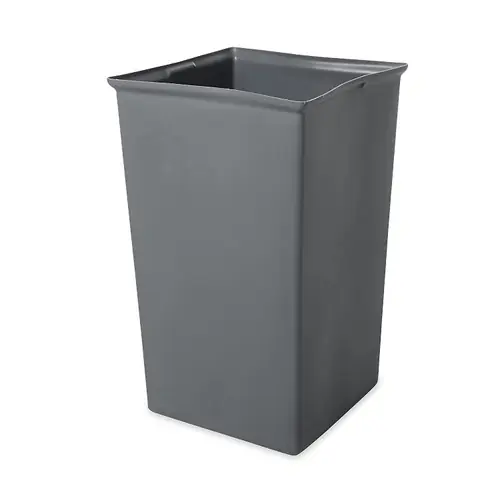 Rubbermaid Commercial FG356700GRAY Rigid Liner Sq 35.5G/135L Gray Grab Now