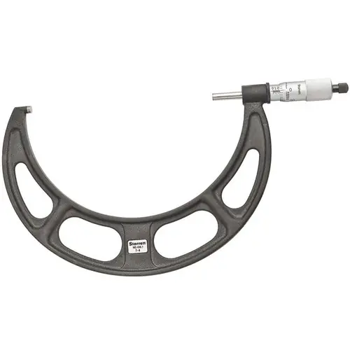 L.S. Starrett 72735 Outside Micrometer Rcht 7-8" Range .0001" Secure Checkout