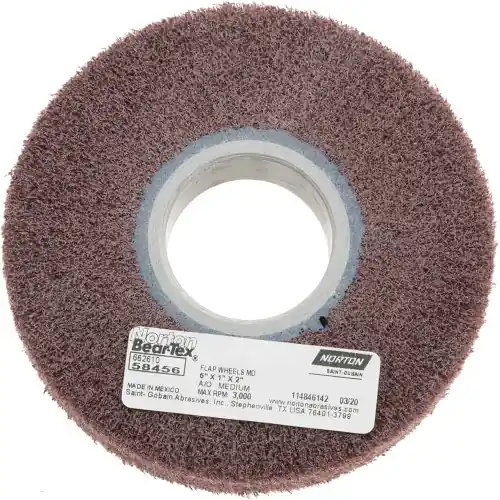 Top Rated Norton 66261058456 (4/Pkg) Flap Wheels 6 x 1 x 2