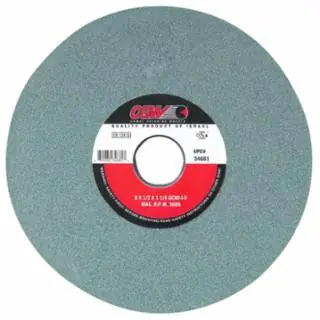 Low Price CGW Abrasives 34655 7 x 1 x 1-1/4 T5 Gc60-I-V Surface Grinding Wheel, 10 Pack
