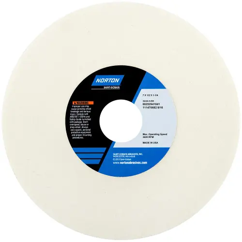 Order Now Norton 66252941048 7 x 1/2 x 1-1/4 Grinding Wheel Type 01 38A80-I8Vbe