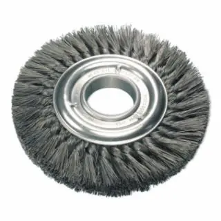 Pferd 82034 6" Knot Wheel Brush Double Row .016 Cs Wire High Quality