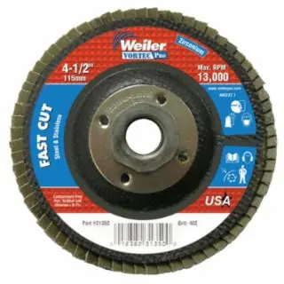 Weiler 31350 4-1/2" Wolverine Angled 40Z 5/8"-11 Unc Nut Seasonal Sale
