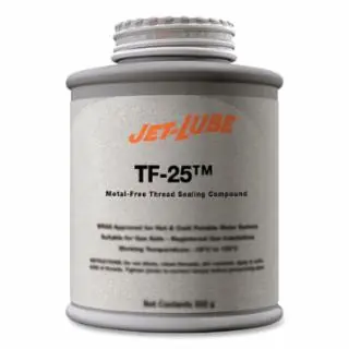 Jet-Lube 23502 Tf-25 1/2Lb Brush Top Can Heavy Duty Thread (1 CAN) Low Price
