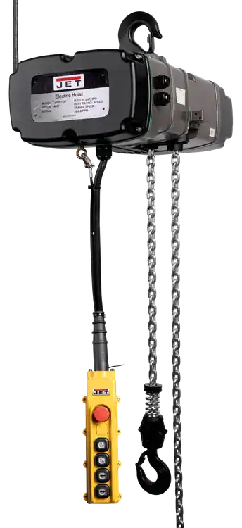 JET JT9-140238 TS100-020 1T Electric Hoist 20‘ Lift 3 PH Order Now