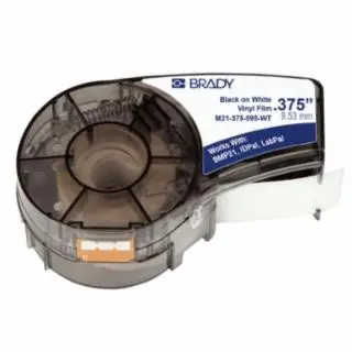 Fresh Stock Brady 142800 M21-375-595-Wt Cart B5950.375Inx21Ft Blk/Wh Hf