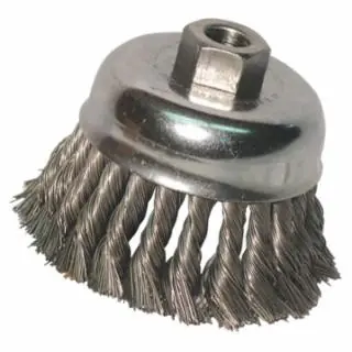 Trusted Brand Anchor Brand 102-4KC58 Anchor 4" Knot Cup 4" x .020 5/8-11