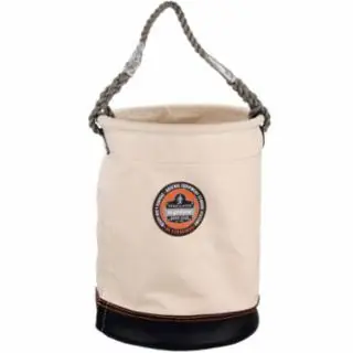 Luxury ERGODYNE 5730 LEATHER BOTTOM BAGCANVAS WHITE
