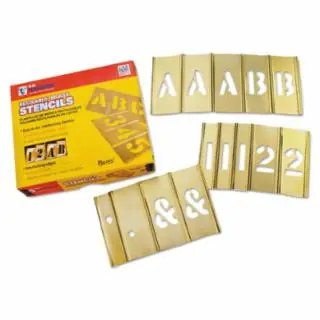 In Demand C.H. Hanson 10148 1" 92Pc Letter & Numberset (1 SET)