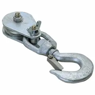 Dutton-Lainson 6216 24026 Pulley Blk& Hk (4 EA) Holiday Sale
