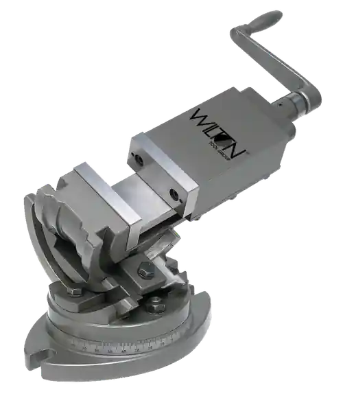 WILTON WL9-11803 Tlt/Sp-125, 3-Axis Precision Tilting Vise 5" Jaw Width, 1-3/4 Depth Super Sale
