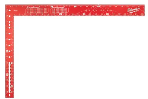 Brand New Milwaukee Tool MLSQ124 400mm x 600mm Aluminum Framing Square