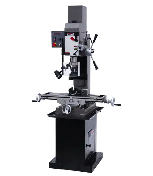 Limited Time JET JT9-351050 JMD-45VSPF Variable Speed Square Column Geared Head Mill Drill