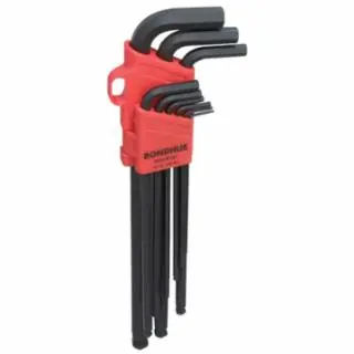 Authentic Bondhus 16099 Set 9 Balldriver L-Wrench es 1.5-10 mm XL
