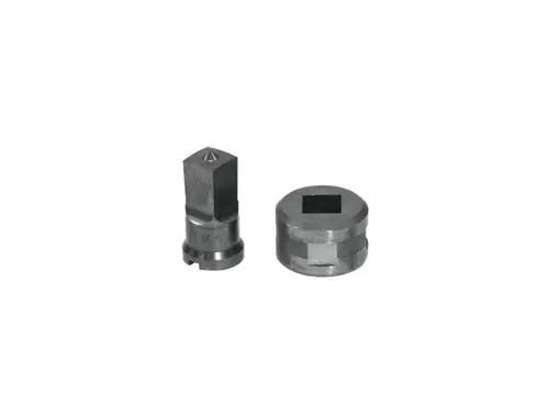 EDWARDS ED9-PDSQ1/2 1/2 in Square Punch & Die Set With Key-Way Certified
