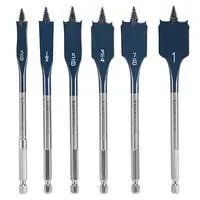 Save Now Bosch DSB5006 6 pc. Daredevil Standard Spade Bit Set (6 Pack)