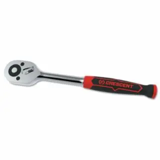 Crescent CRW1 1/4" Drive 72 Tooth Qck Rls Dual Material Hndle Top Rated