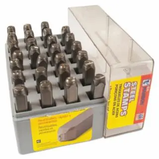 C.H. Hanson 21201 1/2" Heavy Duty Steelletter Set (1 SET) Clearance