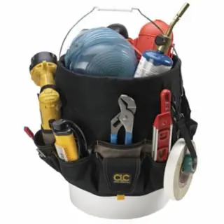Last Chance Clc Custom Leather Craft 1119 48-Pocket Bucket Pocketsin & Out