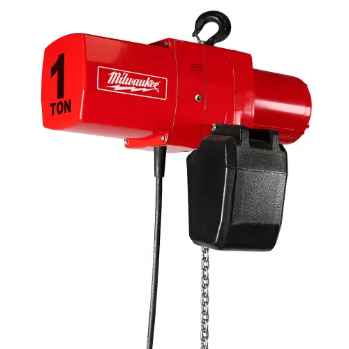 Milwaukee Tool 9565 1 Ton Electric Chain Hoist High Quality