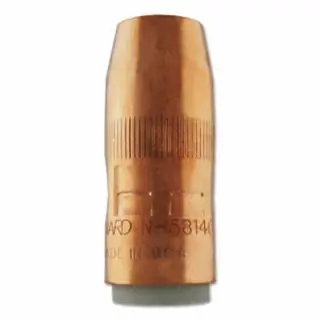 Bernard N-5814C Centerfire Nozzle 5/8"" D 1/4"" Recess Copper Premium