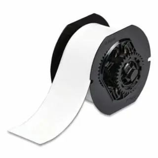 Brady 117916 B30 Series Printable Magnetic Supply - White (1 RL) Budget