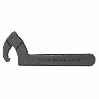 Wright Tool 9634 6-1/8"-8-3/4" Black Adjustable Hook Spanner Wre Trending