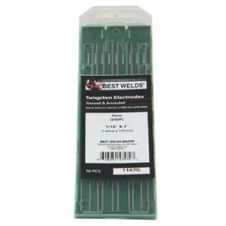 Best Welds 900-0407G .040 X 7 Pure Tungsten Electrode 10/Pk (1 PK) Must Have