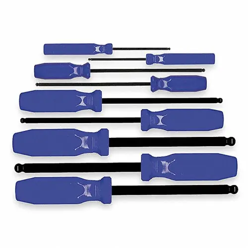 Eklind Tool 90609 9 Piece Metric Ball Hexdriver Screwdriver Set (1 SET) Buy Direct