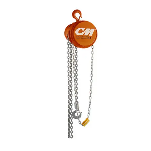 Cm Columbus Mckinnon 4626 Cyclone Hoist 2Ton W/10Ft Lift Markdown