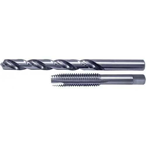 Cle-Line C22301 2 Pc Set 27/64" Job & 1/2-13 Sp Pt Plug Tap Brgt (1 ST) Latest