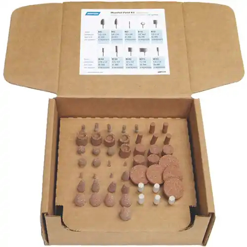 Holiday Sale Norton 69083147669 1/8" Spindle 50 Pc Mtd Point Kit