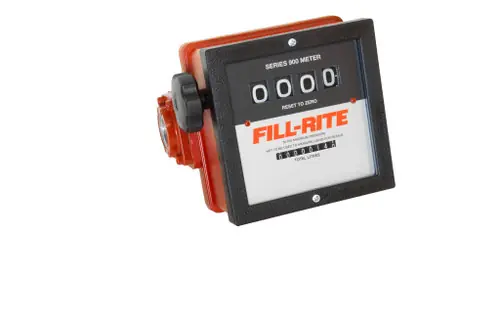 Professional Grade Fill-Rite 901CL 40Gpm Basic Meter W/Liter Register 1" Inlet/Ou