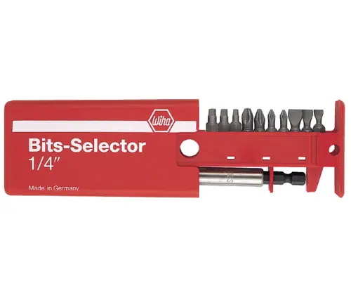 Must Have Wiha Tools 79248 Slotted-Phillips-& Square Bits Selector Se (1 SET)