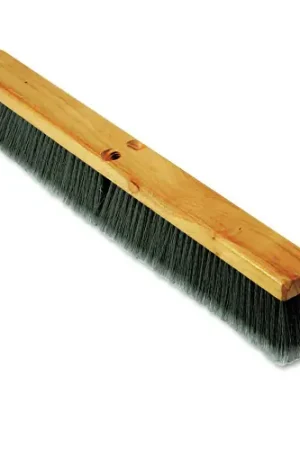 Budget Boardwalk Paper BWK20424 Push Broom Gray Flagg D24"