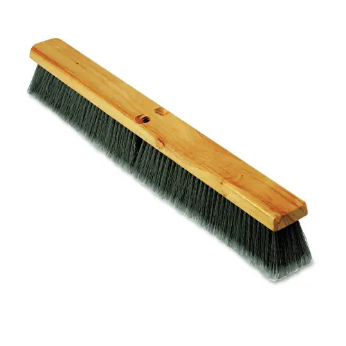 Budget Boardwalk Paper BWK20424 Push Broom Gray Flagg D24"