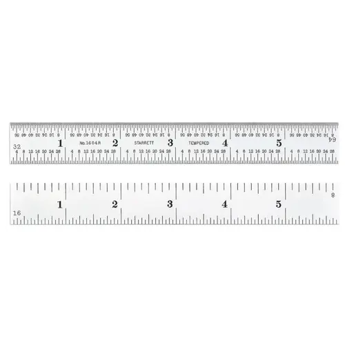 L.S. Starrett 53210 6"X3/4"X3/64" Stainless (6 EA) Hassle-Free Returns
