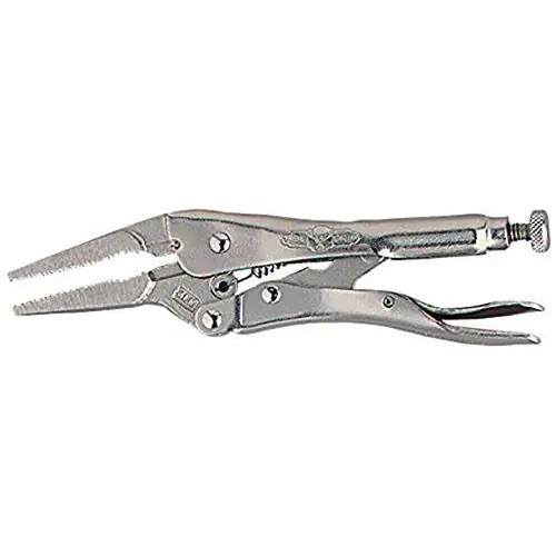 Time-Limited Wright Tool 9V4LN 4" Long Nose Locking Pliers- Mini W/Side Cutter