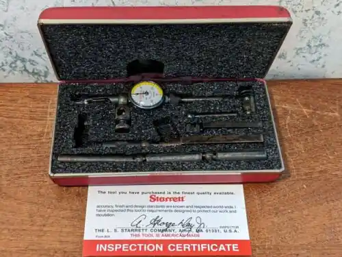 L.S. Starrett 52958 711Lpsz Ind .0005" Grad Express Delivery