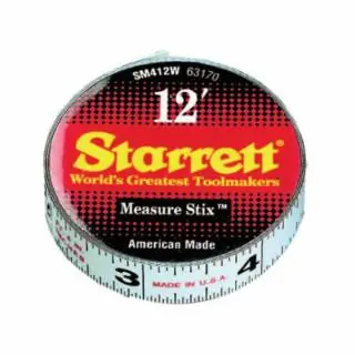 New Release L.S. Starrett 63169 Sm66W 3/4"X6‘ Self Adhes