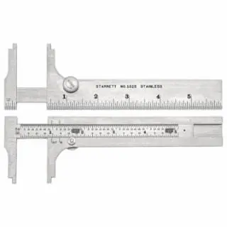 Budget L.S. Starrett 53124 1025-6 6" Slide Caliper