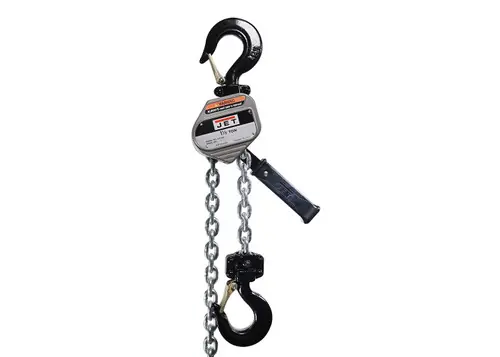 Crafted JET JT9-375450 JLA-150-50, JLA Series 1-1/2 Ton Lever Hoist, 50‘ Lift